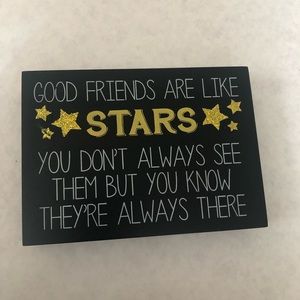 ⭐️3/$10⭐️ Good Friends plaque